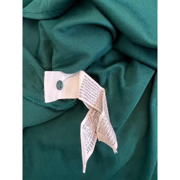 NWT - Zara - size medium - beaded and mesh sheer sleeveless dress - green - Picture 11 of 14